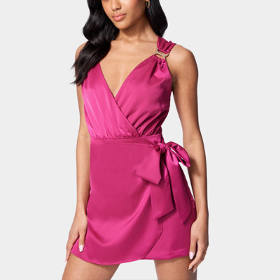Custom dresses | fashion women's 2023 new | elegant silk suspender dress | blazer dress