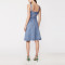 Custom dresses | summer dresses | minimalist suspender dress | denim dress