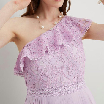 Custom dresses | fashion women's 2023 new dress | ruffled design embroidered dress |  tencel dress