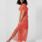 Custom dresses | fashion women's 2023 new dress  | v-neck dress | chiffon dresses