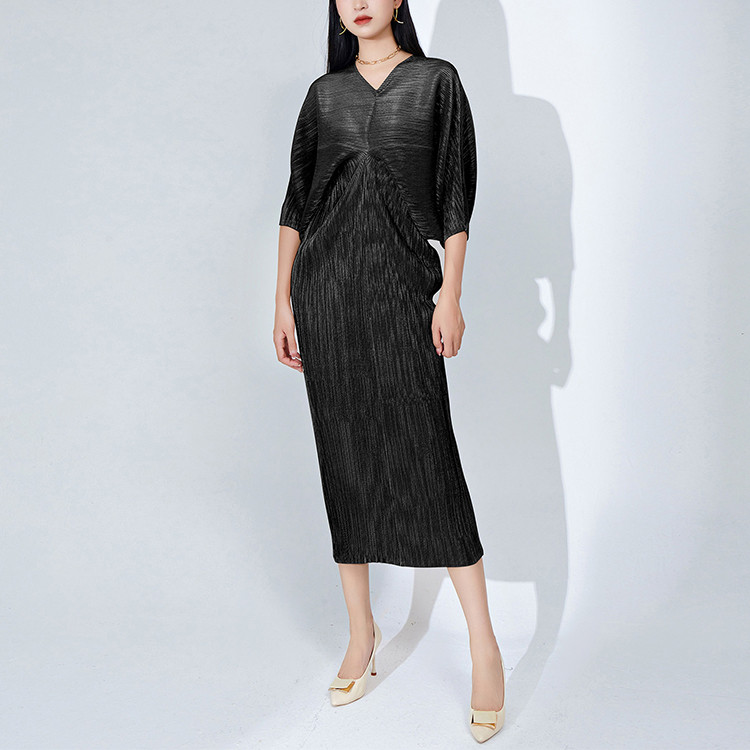 loose irregular long dress