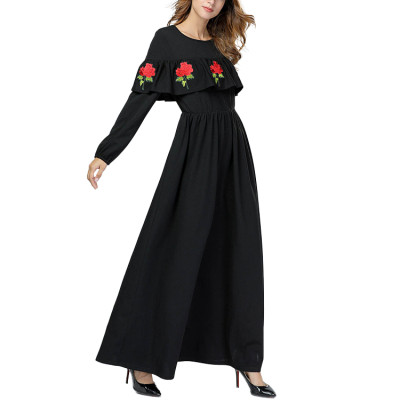 Custom spring dress | long sleeve new crewneck dress | nipped-in waist dress