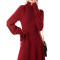 Custom autumn dress | fishtail knit dress | long slim dress | sweater dress
