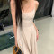 Custom summer dress | new dress | nipped-in waist dress | vintage backless dress