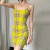 Custom fashion dress | summer sexy dress | slim dress | printed slip dress