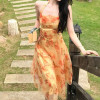 Custom summer dress lace dress | hooked cutout long dress | solid color dress