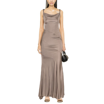 Custom dresses | fashion women's new dress  | Sleeveless Maxi Dress | chiffon dresses