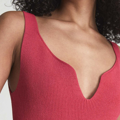 Custom elegant dress |underwired strappy bodycon dress | shoulder rib knitted maxi dress