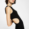Custom elegant dress | strappy dress | knitted dress | bodycon dress | oem black dress