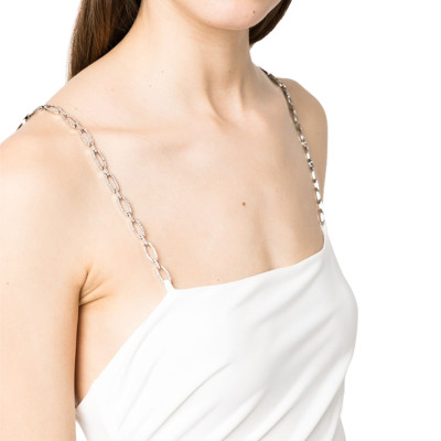 Custom elegant dress | sophisticated dress | strappy split-leg maxi dress