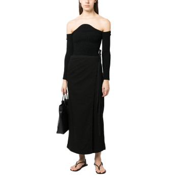 Custom elegant dress |underwired jersey dress | cargo pocket maxi dress