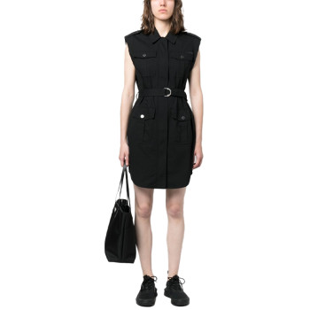 Custom elegant dress |underwired jersey dress | sleeveless cargo dress