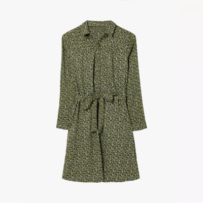 Custom elegant dress | chiffon long sleeves bodycon dress | perfect day printed dress