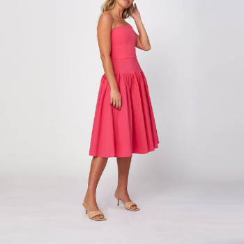 Custom elegant dress | pelisse knot halterneck dress | Off shoulder stain skirt dress