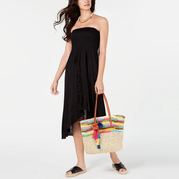 Custom elegant dress | pelisse knot halterneck dress | Off shoulder stain skirt dress