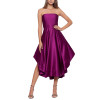 Custom elegant dress | pelisse knot halterneck dress | strapless stain prom dress