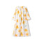 Custom summer dress | casual cotton linen dress | printing dress