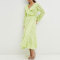 Custom new dress | Cotton dress | Ruffled dresses | Long sleeve dress | Maxi dresses | Green dresses