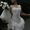 Custom temperament dress | slip dress | embroidered dress | A swing princess dress