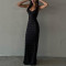 Custom slip dress | lace paneled dress | solid color dress
