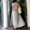 Custom sexy dress | waistcoat dress | sleeveless long dress