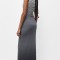 Custom simple dress | suspender sexy dress | printed tulle dress