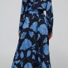 Custom new dress | shirt dress | printed button-front maxi dress