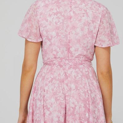 Custom new dress | V-neck dress | printed dress