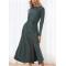 Custom dresses | long sleeve dress | business dress | slim fit dress | split dress.