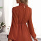 Custom solid color dress | autumn dress | mid length dress