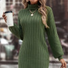 Custom winter dress | sweater dress | new turtleneck dress | casual cropped dress