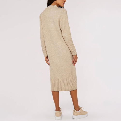 Custom new dress | chunky knit midi dress | minimalism dress