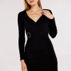 Custom dresses | black dress | long sleeve dress.