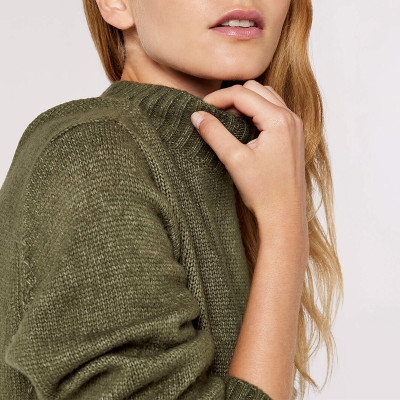 Custom new dress |chunky knit midi dress | long sleeve dress