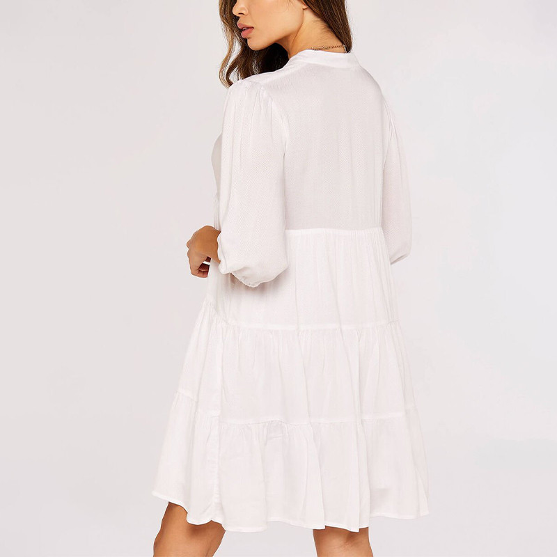 cotton shirt midi dress