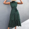 Custom temperament dress | nipped-in waist dress | sleeveless dress | casual dress | OEM dress