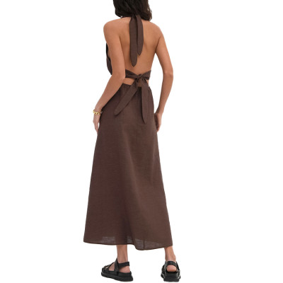 Custom fashion dress | sexy backless dress | long niche dress