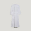 Custom new dress | self check midi dress | linen-cotton dress