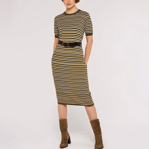Custom new dress | knit bodycon midi dress | short sleeve dress