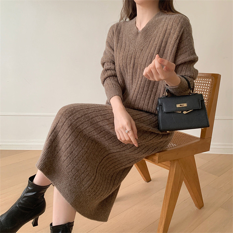 Customized knit dress