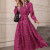 Custom women's new dress | printing dress | stand collar dress | ruffled long sleeve dress