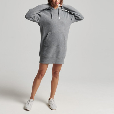 Custom dresses | 2024 new dress | Long-sleeved dress | Fashion dresses | Hooded solid color dresses
