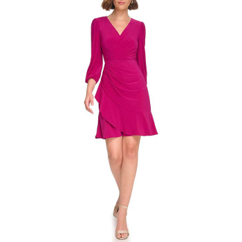 Custom women's dresses | autumn corduroy dresses | solid color dresses