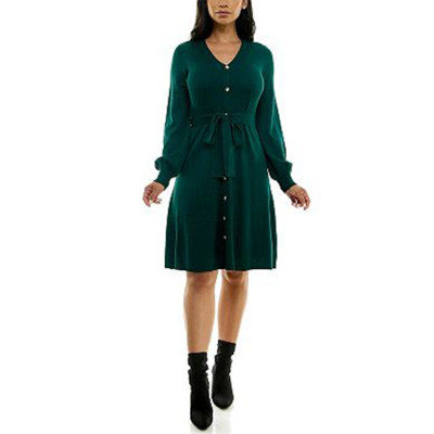 Custom women's dresses | balloon sleeves dresses | sweater dresses