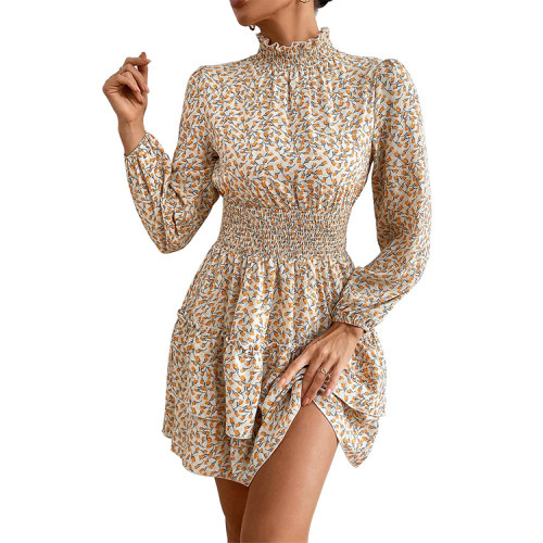 Custom new dress | printed rayon dress | long sleeve bodycon dress