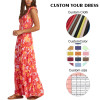 Custom beach dresses | maxi dresses | spring dresses | floral dresses | slip dresses