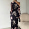 Custom one shoulder dresses | maxi dresses | spring dresses | floral dresses | slip dresses | elegant dress.