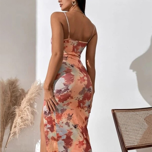 OEM slip dresses | slit dresses | summer dresses | floral dresses | long dresses women | Satin dress