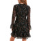 OEM dress | chiffon dresses | summer dresses | floral dresses | double-deck dress