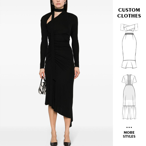 OEM dress | long sleeve dress | business dress | summer dresses | black dresses
